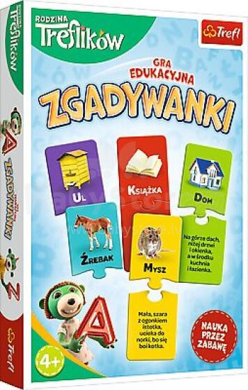 TREFL 02338 Таинственная алфавитная игра Treflik Family