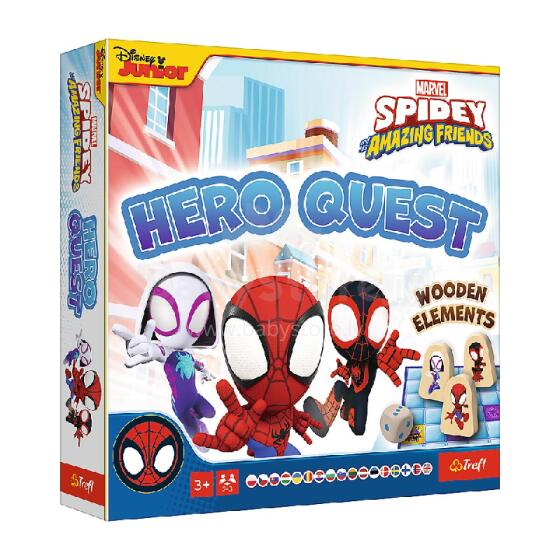 TREFL 02436 Spidey Hero Quest galda spēle