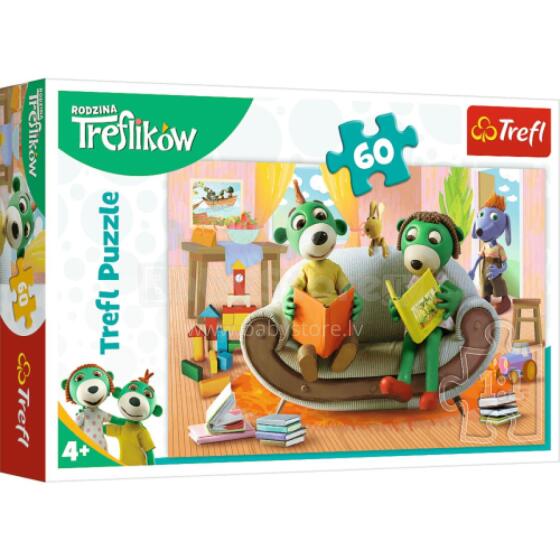 TREFL 17345 Puzle 60 gab. Kopīga grāmatu lasīšana