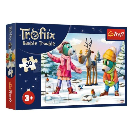 TREFL 18313 Puzle 30 Treflika Ziemassvētku laiks