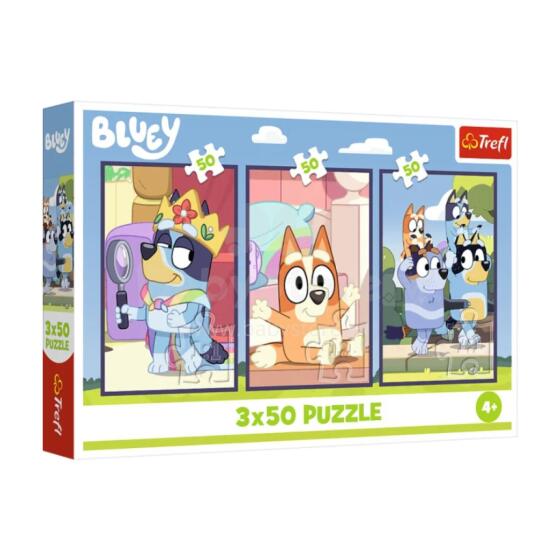 TREFL 34890 Puzle 3x50 Bluey Family