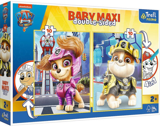 TREFL 43004 Puzzle Baby MAXI 2x10 Happy Paw Patruļas komanda