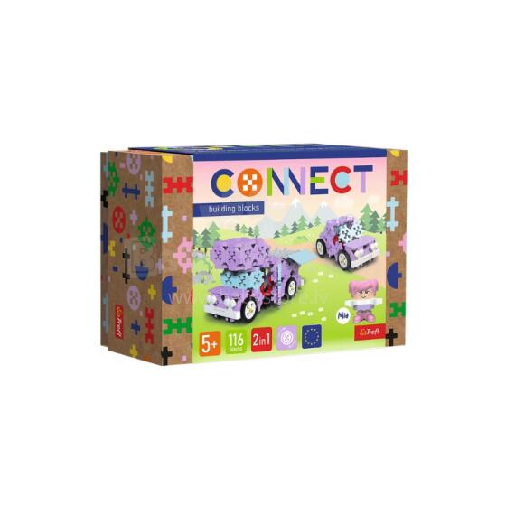 TREFL 61968 Connect 2in1 Blocks - Kemperis / Cute Car