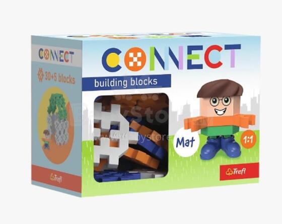 TREFL 62005 Connect Blocks - Basic 35 Boy MAT