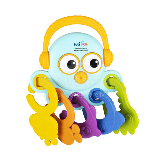 TULI FUN TF 30100 Осьминог с прорезывателями для зубов