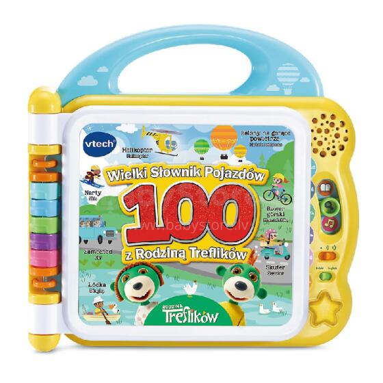 VTECH 61799 Treflik Family Словарь Транспортные средства