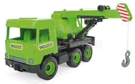 WADER 32102 Vidējā kravas automašīna - Zaļais celtnis