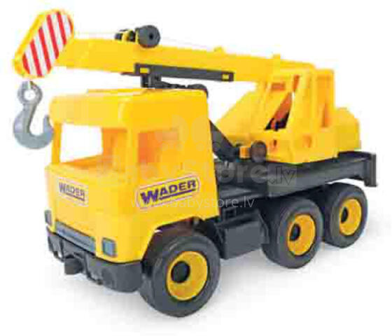 WADER 32122 Middle Truck - Yellow Crane