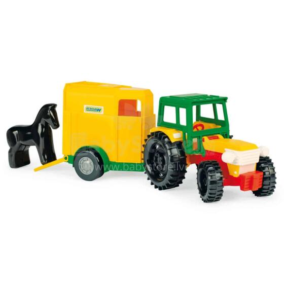 WADER 35003 Трактор с прицепом для лошадей