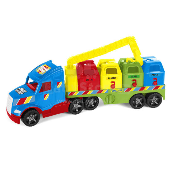 WADER 36321 Magic Truck Pamata atkritumu pārstrādes mašīna