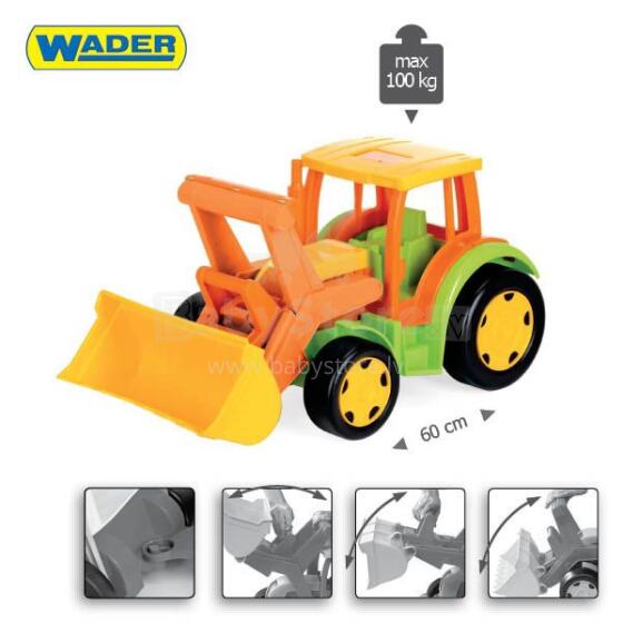 WADER 66005 Happy Summer - Milzu traktoru buldozers bez kartona