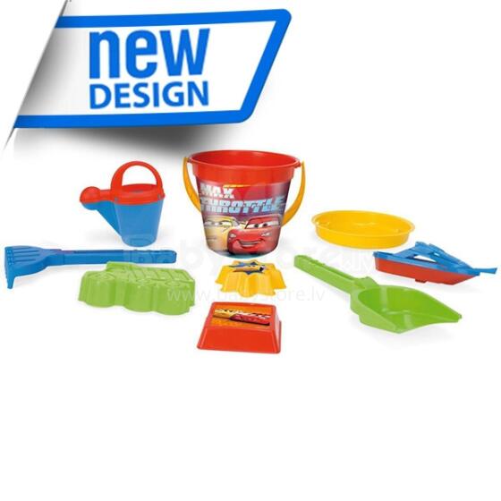 WADER 77635 Cars sand set 9 pcs.