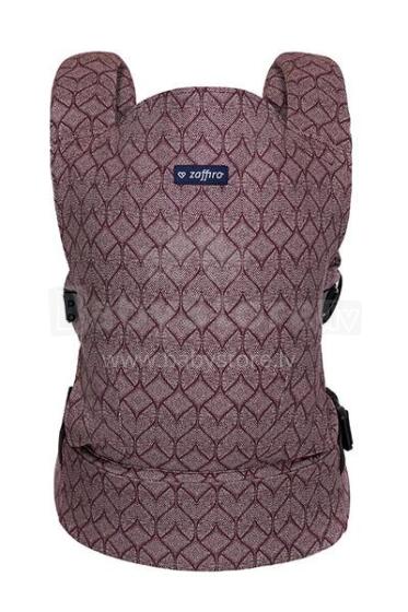 WOMAR Ergonomic Baby Carrier City Geo Burgundy*