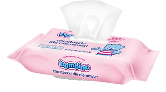 BAMBINO 83678 Unscented wipes