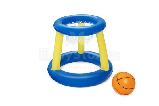 BESTWAY 52418 Плавающий игровой набор Корзина и мяч 61см