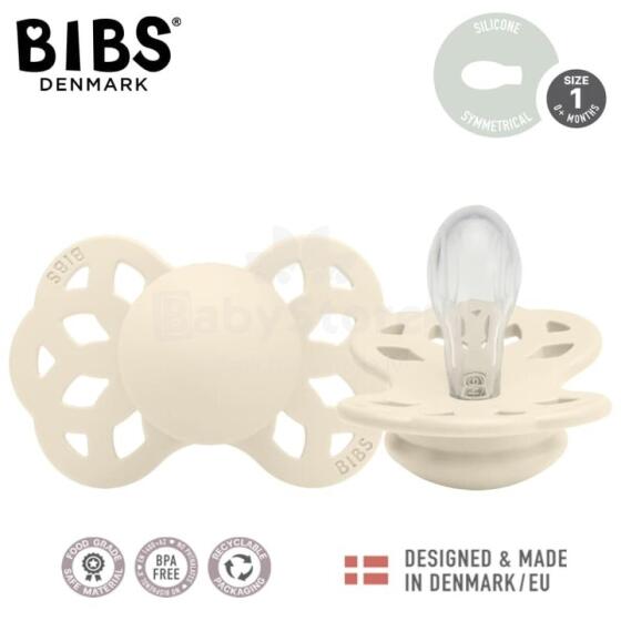 BIBS 441216 Soother INFINITY SYMETRICAL IVORY S