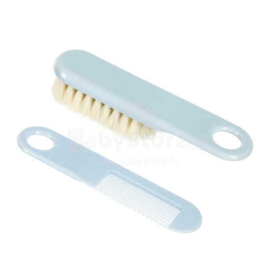 CANPOL 2/424 Brush + hair comb soft blue