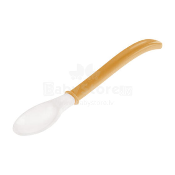 CANPOL 21/488 Flexible spoon with long handle yellow