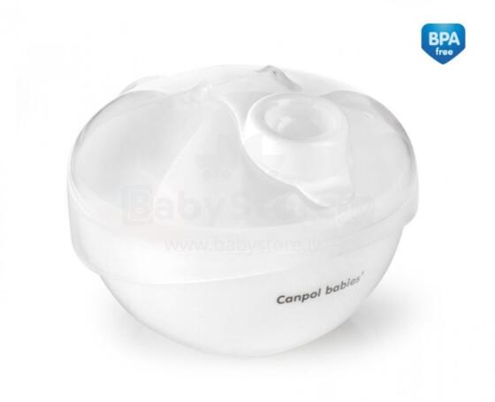 CANPOL 56/014 Piena pulvera konteiners balts