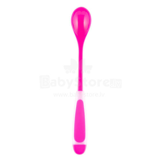 CANPOL 56/582 Spoon with long handle pink
