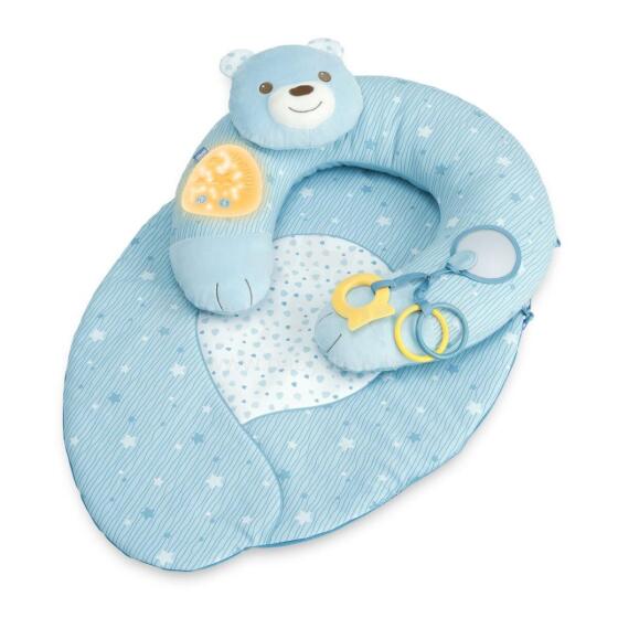 CHICCO 00009829200000 Ligzda ar spilvenu zilā krāsā