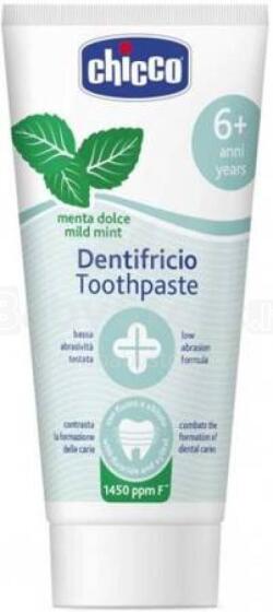 CHICCO 00010607000000 Toothpaste menthol 6l+*