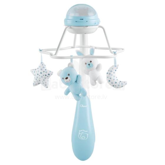 CHICCO 00011041200000 Karuselis Rotaļlieta FD RAINBOW COT MOBILE BLUE