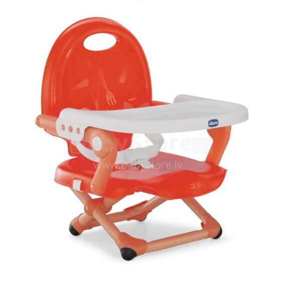 CHICCO 04079340850000 POCKET SNACK POPPY RED Highchair
