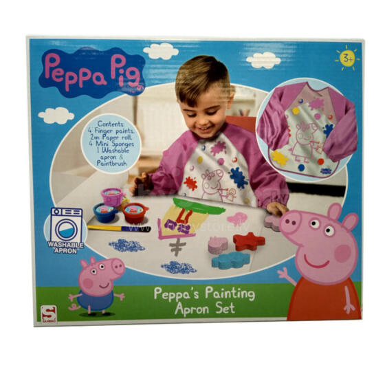 DAMI PEP-4624 Peppa gleznu komplekts ar priekšautu AKCIJA