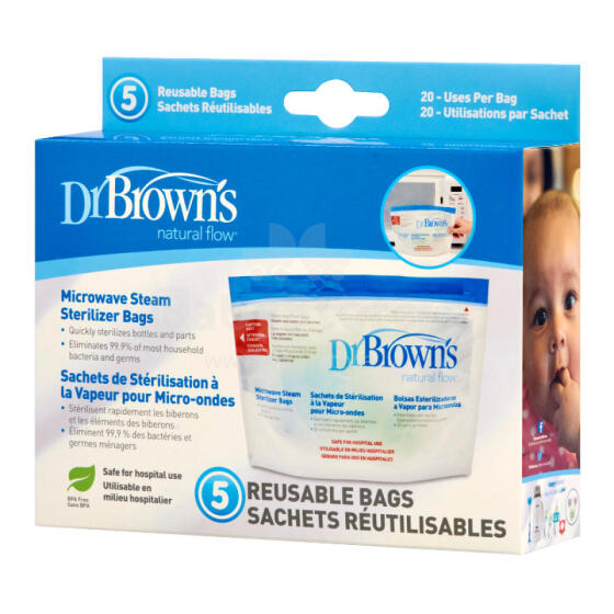 Пакеты для стерилизации Dr. Browns 960