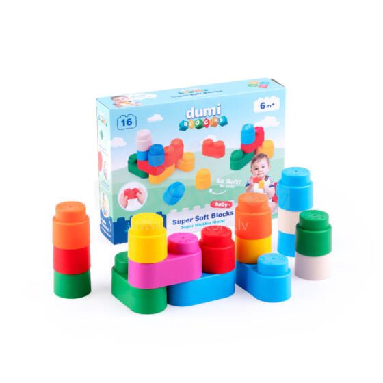 DUMEL DDC 30013 Super mīkstie bloki 16 gab