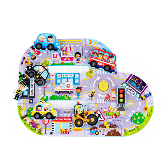 DUMEL DG 82337 Puzzle skaņas ap mūsu pilsētu