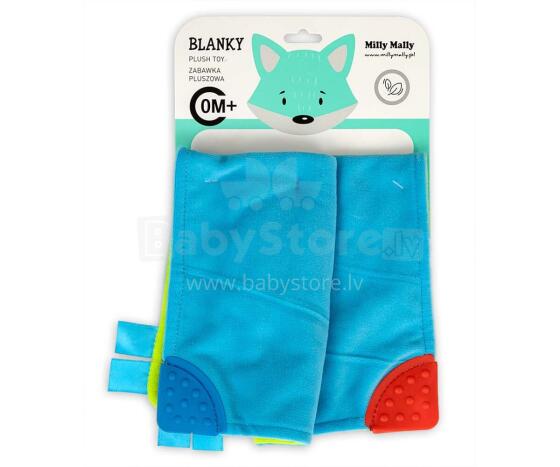 MILLY MALLY 14325 plīša rotaļlietu sega, zaļa