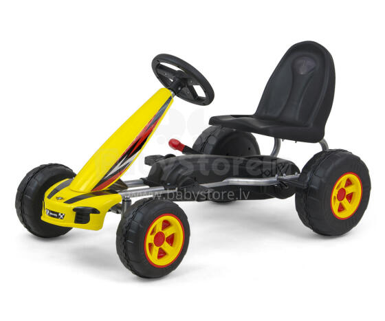 MILLY MALLY 3130 Педальный картинг Viper Желтый