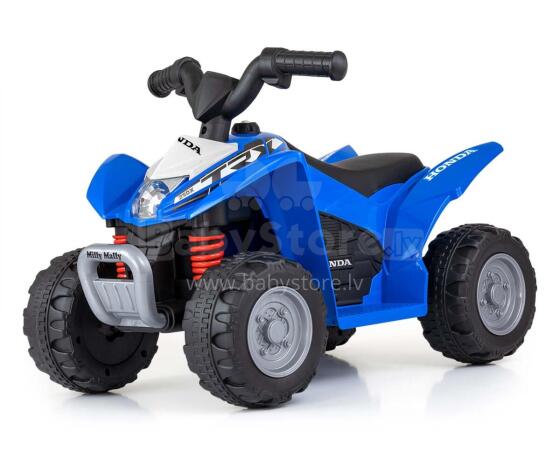 MILLY MALLY 4478 ar akumulatoru darbināms Quad HONDA ATV Blue