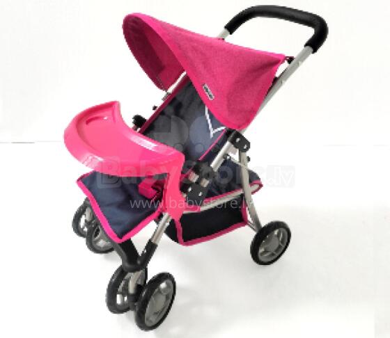 MILLY MALLY 4752 Kate Prestige Navy leļļu ratiņi