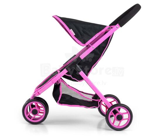 MILLY MALLY 5521 Кукольная коляска Susie Prestige Black