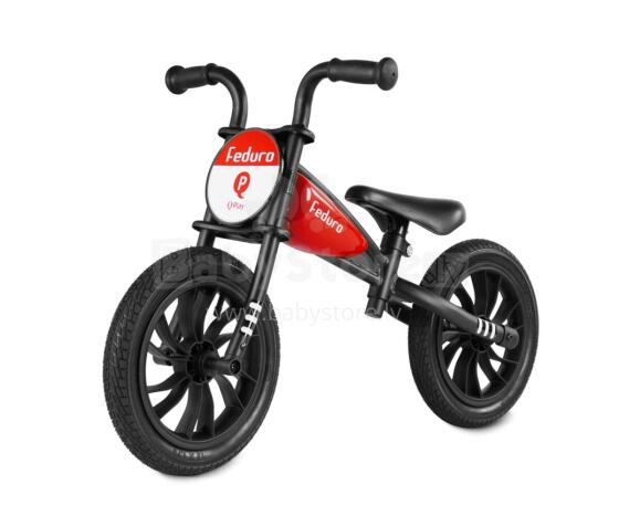 MILLY MALLY 5683 Qplay Balance velosipēds Feduro sarkans