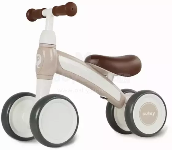 Qplay Сutey Retro Art.235610 Beige Children's balance bike without pedals