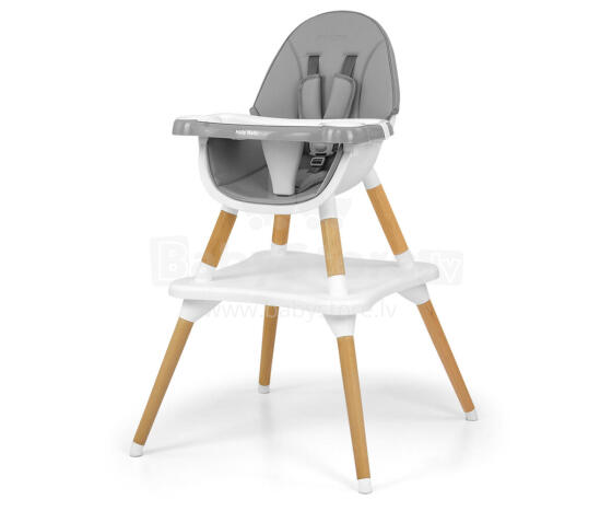 MILLY MALLY 2in1 feeding chair Malmo Grey