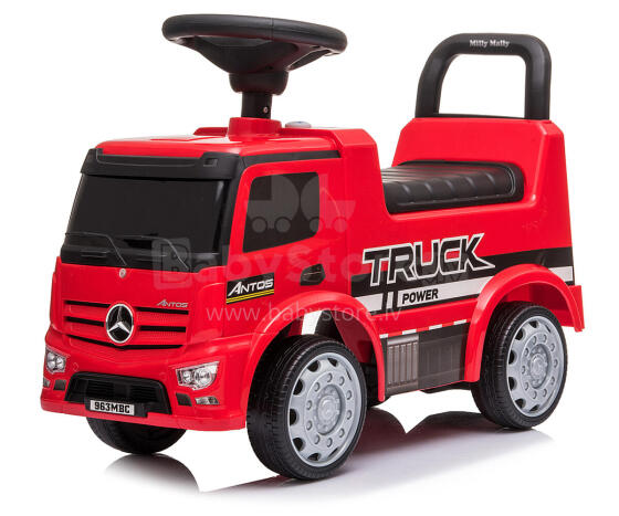 MILLY MALLY Transportlīdzeklis Mercedes Antos Red