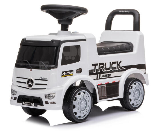 MILLY MALLY Transportlīdzeklis Mercedes Antos White