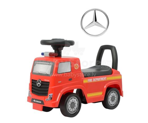 MILLY MALLY Transportlīdzeklis Mercedes-Benz Actros Fire Truck Red