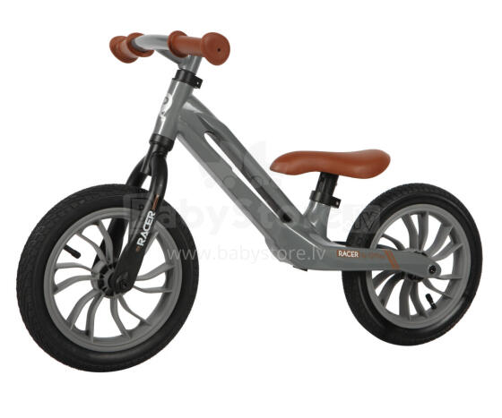 MILLY MALLY Qplay Balance velosipēds Racer pelēks
