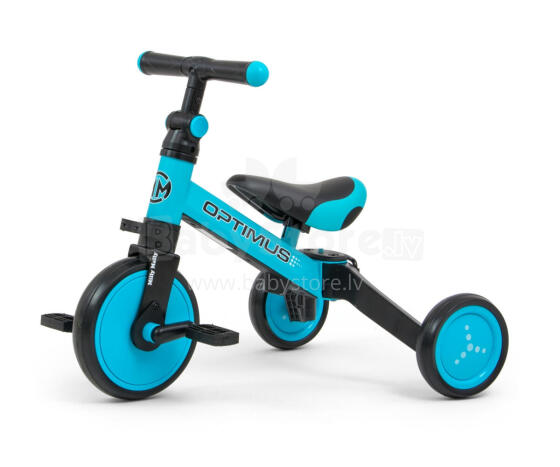 MILLY MALLY 3in1 velosipēds OPTIMUS zils