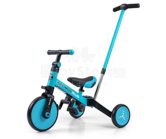MILLY MALLY 4in1 velosipēds OPTIMUS Plus zils