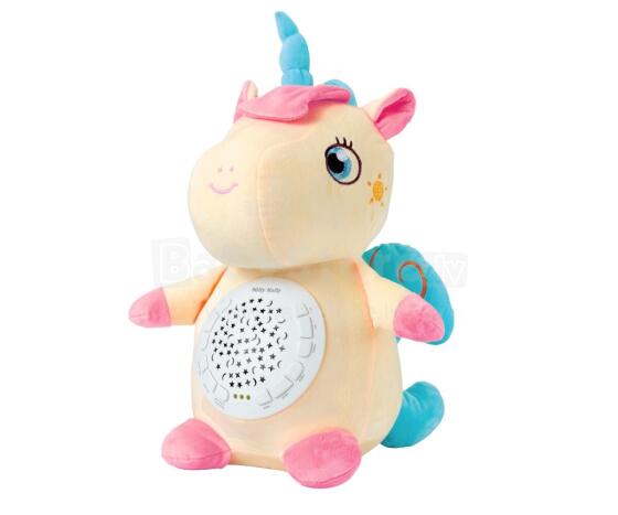 MILLY MALLY Plīša rotaļlieta ar projektoru Milly Unicorn