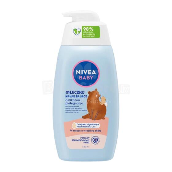 NIVEA BABY 80520 Mitrinošs pieniņš ar dozatoru 500 ml