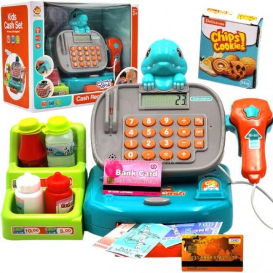 WOOPIE 49096 Dino kases aparāts ar plauktu