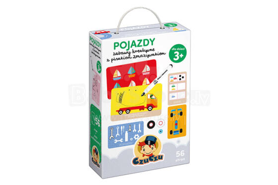 CzuCzu 6394794 Izglītojoša grāmata Transportlīdzekļi